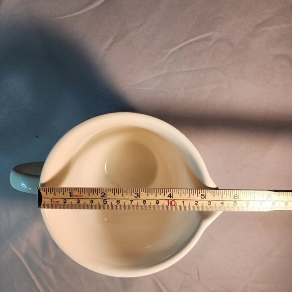 Rae Dunn "Juice" White Ceramic Juicer Pitcher - Picture 7 of 10